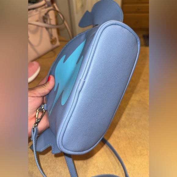 Disney Stitch Blue Crossbody Bag - Picture 4 of 5